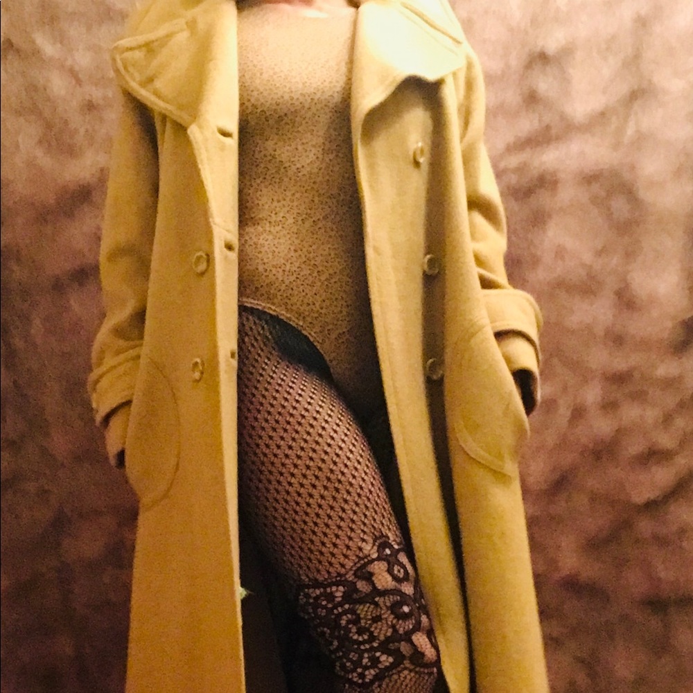 Vintage 1980’s Camel Hair Trench
